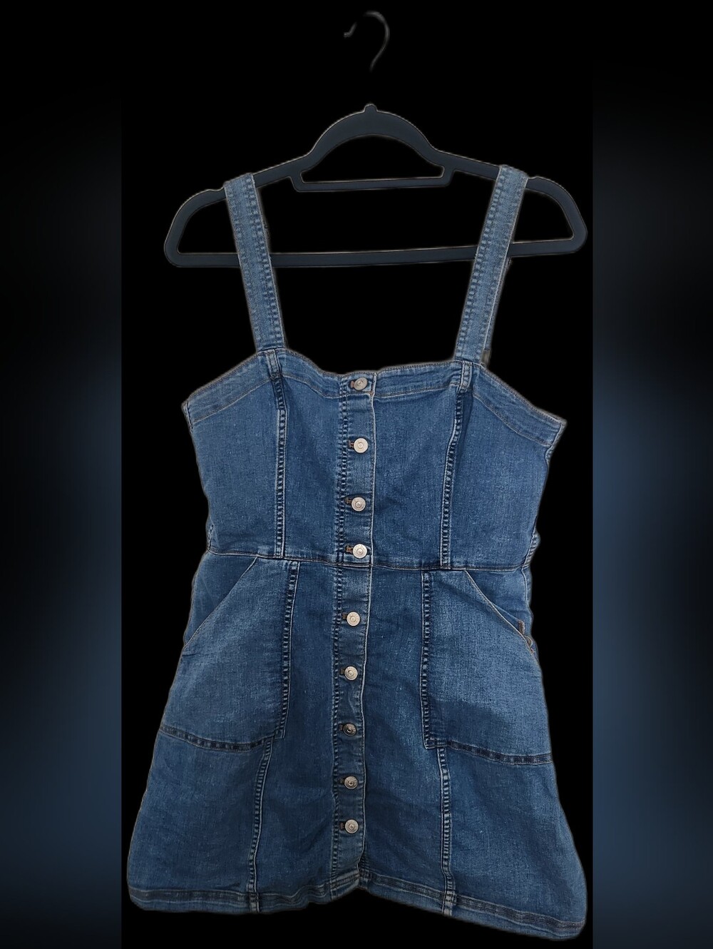 H&M Denim Overall Dress